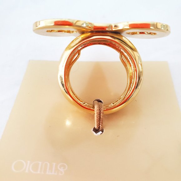 Ariella  Collection Gold Tone Ram NWT - Picture 2 of 5